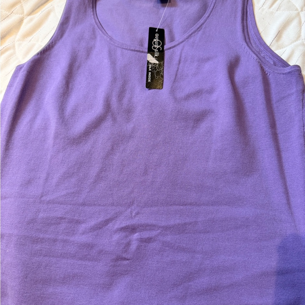 August Silk Lavender Tank Top